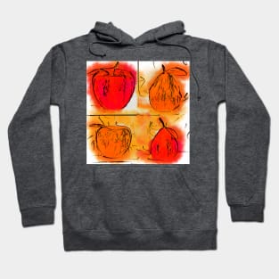 Four Corners Of Apples And Pears Hoodie